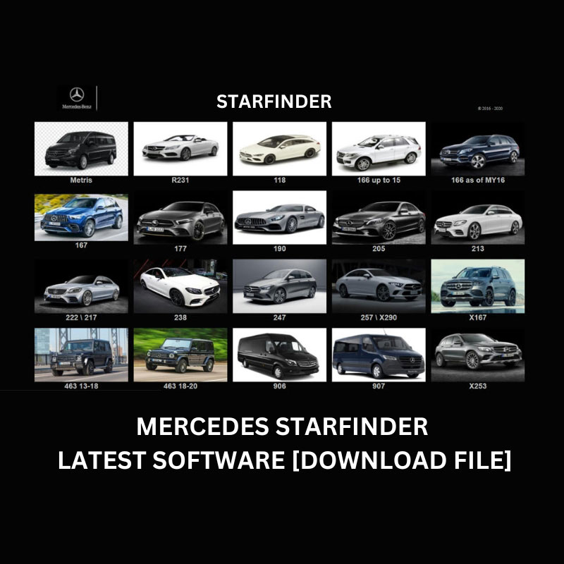 Mercedes Benz Starfinder Software Free Download [Lastest Version]