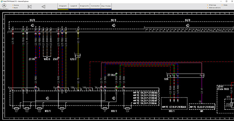 mercedes benz starfinder software