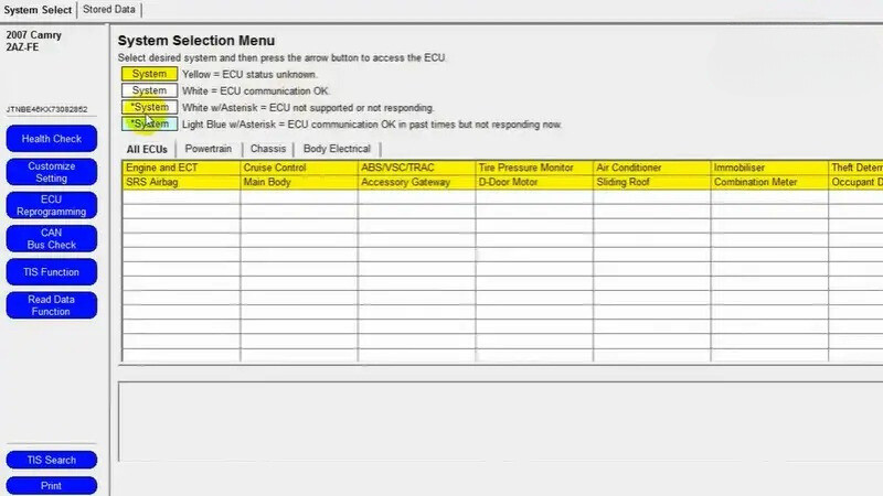 Techstream software activated and ready to use